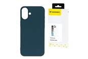 Mobiel - Covers & Cases - Wozinsky Silicone Case Flexible Silicone Case for Samsung Galaxy S25 Ultra - Blue - 5907769369575
