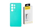 Mobiel - Covers & Cases - Wozinsky Silicone Case Flexible Silicone Case for Samsung Galaxy S25 Ultra - Mint - 5907769369582