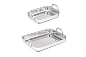 Bakplaten, Bakpannen & Bakrekken - Tefal Oven baking tray Emotion Ovenware 2 pcs set - J155S204