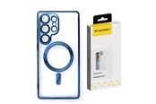 Mobiel - Covers & Cases - Wozinsky Electroplated Case with Magsafe for Samsung Galaxy S25 Ultra - Blue - 5907769369810