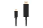 Beelscherm- en tv-kabel - Lanberg - USB-C / DisplayPort adapter - USB-C to DisplayPort - 3 m - CA-CMDP-10CU-0030-BK