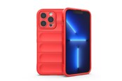 Mobiel - Covers & Cases - Hurtel Magic Shield Case for iPhone 13 Pro Max Flexible Armored Cover Red - 9145576258606
