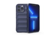 Mobiel - Covers & Cases - Hurtel Magic Shield Case for iPhone 13 Pro Max Flexible Armored Case Dark Blue - 9145576258620
