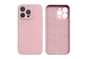 Mobiel - Covers & Cases - Hurtel Silicone Case iPhone 14 Plus Silicone Case Pink - 9145576262337