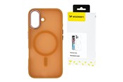 Mobiel - Covers & Cases - Wozinsky Fashion MagSafe Case for Samsung Galaxy S25 - Orange - 5907769370526