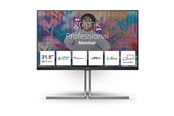 Scherm - 32" AOC U32U3CV - 3840x2160 (4K) - 60Hz - Nano IPS - 96W USB-C - KVM switch - U32U3CV