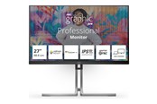 Scherm - 27" AOC Q27U3CV - 2560x1440 (QHD) - 75Hz - IPS - 96W USB-C - Q27U3CV