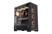 Case - Darkflash AIRNOVA Computer Case with 3 Fans - Case - Zwart - AIRNOVA BLK +3F