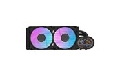 Koelers en ventilatoren - Darkflash DH240D v2 CPU Water Cooler - Black - DH240D BLACK v2