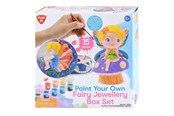 Creatief spelen - Playgo Paint Your Own Fairy Tale Jewelry Box - 8pcs. - 78393