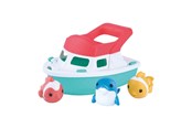 Speelgoed voor baby's - Playgo Bath Set Boat with Spray Figures - 4pcs. - 1839