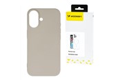 Mobiel - Covers & Cases - Wozinsky  Silicone Case for Samsung Galaxy S24 FE - Beige - 5907769371165