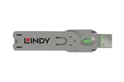 Systeemaccessoires - Lindy USB Type A Port Blocker Key - USB port blocker - 40621