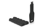 Systeemaccessoires - Lindy LAN port blocker with key - 47891