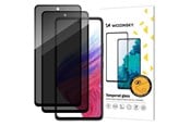 Mobiel - Beschermend glas - Wozinsky Privacy Glass Tempered Glass Privatizing For Xiaomi Redmi Note 14S 2-Pack - 5907769378164