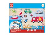 Leren en educatie - Hape Emergency Vehicles Peg Puzzle - E1457K