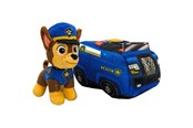 Speelgoedpop - Paw Patrol 2-in-1 Vehicle Plush w/Chase 15 cm - 97283 / 6075428