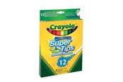 Schrijf- en tekengerei - Crayola Super Tips - marker - assorted colours (pack of 12) - 7509