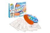 Schrijf- en tekengerei - Crayola Color Wonder Magic Light Up Brush Bluey - 75-7195