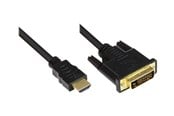 Beelscherm- en tv-kabel - Alcasa electronik Good Connections adapter cable - 1 m - GC-M0008