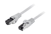 Netwerk - kabel - Lanberg patch cable - 5 m - grey - Grijs - 5m - PCF8-10CU-0500-S
