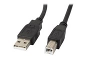 USB-kabel - Lanberg - USB cable - USB to USB Type B - 50 cm - CA-USBA-11CC-0005-BK