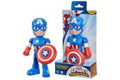 Speelgoedpop - Spidey and His Amazing Friends Spidey & Friends Figure 22.5 cm - Captain America - G24625X0