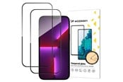 Mobiel - Beschermend glas - Wozinsky Set of 2  Full Glue Tempered Glass for iPhone 17 Pro Max - 5907769380228