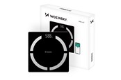 Overige persoonlijke verzorging - Wozinsky WIWL-30 Smart Bluetooth Bathroom Scale - Black - 5907769384325