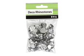 Schrijf- en tekenartikelen - Creativ Company Rhinestones Silver Various 252 pcs. - 52242