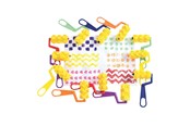 Creatief spelen - Colorations - Foam rollers - Paint patterns 12 pcs. - COOLROLL