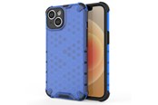 Mobiel - Covers & Cases - Hurtel Honeycomb Case for iPhone 14 Plus Armored Hybrid Cover Blue - 9145576266120