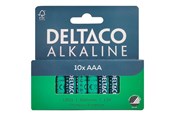 Batterij - Deltaco battery - 10 x AAA / LR03 - Alkaline - LR03-10B