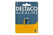Batterij - Deltaco battery x 6LR61 - Alkaline - 6LR61-1B