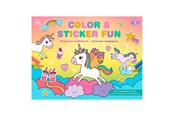 Hobby artikelen - Deltas Color & Sticker Fun Magical Unicorns - 0664097