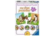 Puzzels - Ravensburger Farm Animal Families 9x2 pcs. - 050727