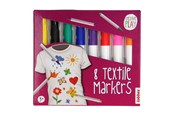 Schrijf- en tekengerei - Lobbes Textile Markers 8 pcs. - 927007