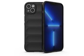 Mobiel - Covers & Cases - Hurtel Magic Shield Case for iPhone 14 Plus Flexible Armored Cover Black - 9145576266304