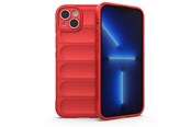 Mobiel - Covers & Cases - Hurtel Magic Shield Case for iPhone 14 Plus Flexible Armored Cover Red - 9145576266311