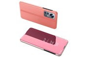 Mobiel - Covers & Cases - Hurtel Clear View Case Cover for Xiaomi 12 Lite Cover with a Flap Pink - 5907769349355