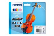 Inkt, toner en verbruiksartikelen - Epson 250 Multipack - 6-pack - black yellow cyan magenta light cyan light magenta - original - ink cartridge - C13T16N84010