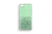 Mobiel - Covers & Cases - Wozinsky Star Glitter Shiny Glitter Cover Cover with Glitter Xiaomi Redmi Note 9T 5G Green - 9111201932388