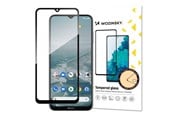 Mobiel - Beschermend glas - Wozinsky Super Durable Full Glue Tempered Glass Full Screen Protector Frame Case Friendly Nokia G20 Black - 9111201934399