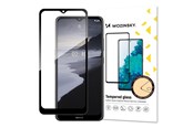 Mobiel - Beschermend glas - Wozinsky Super Durable Full Glue Tempered Glass Full Screen With Frame Case Friendly Nokia 2.4 Black - 9111201934443