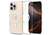 Mobiel - Covers & Cases - Spigen Thin Fit T MagSafe - clear white - iPhone 16 Pro - ACS09316