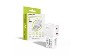 Mobiel - Adapters & Opladers - Mobile Origin 45W Travel Adapter - EU/US/UK/AU PW26 - white - MO-PW26-WHT