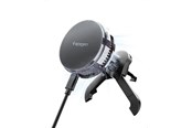 Mobiel - Adapters & Opladers - Spigen Essential MagSafe Peltier Wireless Car Charger EV25MFAQ - black - Air vent - ACP10511