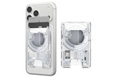 Mobiel - Overige accessoires - Spigen Ultra Hybrid Wallet MagSafe - zero one white - AFA11305