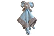 Speelgoed - My Teddy CUDDLE CLOTH ELEPHANT BLUE 35X35CM - 28-280004