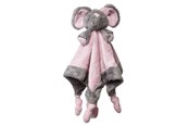 Speelgoed - My Teddy CUDDLE CLOTH ELEPHANT PINK 35X35CM - 28-280006